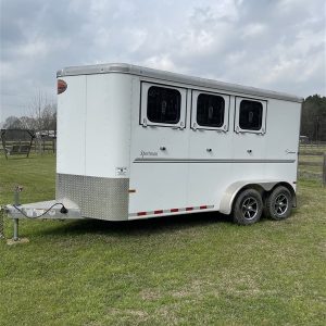 3 horse bumper pull trailers