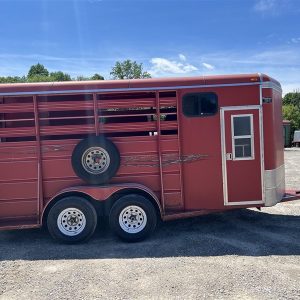 3 horse bumper pull trailers for sale