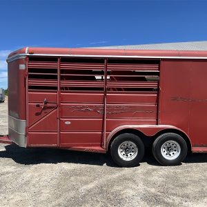3 horse bumper pull trailers for sale