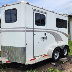 1 horse bumper pull trailers for sale
