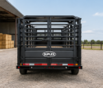 Suplex 8' x 24' Livestock Trailer – Tandem Axle, Gooseneck Stock Trailer - Image 2