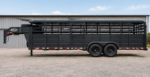 Suplex 8' x 24' Livestock Trailer – Tandem Axle, Gooseneck Stock Trailer - Image 3