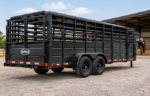 Suplex 8' x 24' Livestock Trailer – Tandem Axle, Gooseneck Stock Trailer - Image 4