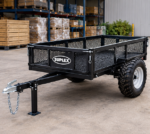 Suplex 4' x 6' Garden ATV Quad Trailer – Single Axle, Off-Road Tyres