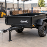 Suplex 5' x 8' Garden ATV Quad Trailer – Single Axle, Off-Road Tyres