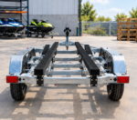 Suplex 12–14 ft Boat & Jet Ski Trailer – Tandem Axle, Galvanized Bunk Frame - Image 2