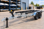 Suplex 16–22 ft Boat & Jet Ski Trailer – Tandem Axle, Galvanized Bunk Frame