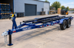 Suplex 24–42 ft Boat & Jet Ski Trailer – Tandem Axle, Heavy-Duty Bunk Frame