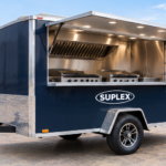 Suplex 7' x 12' Catering Food Trailer – Single Axle, Serving Hatch