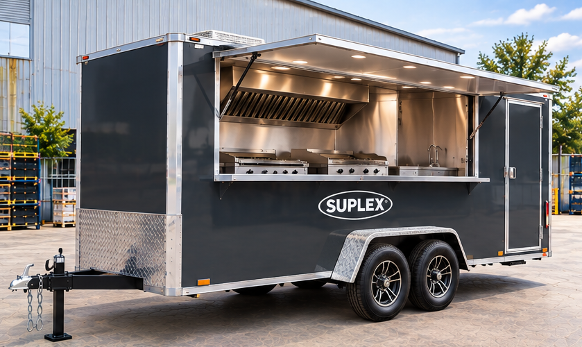 53_1_ChatGPT_Image_Sep_27_2026_01_37_00_AM Suplex 8' x 16' Catering Food Trailer – Tandem Axle, Serving Hatch - Image 1