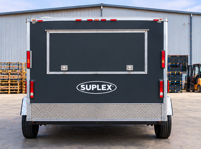 Suplex 8' x 16' Catering Food Trailer – Tandem Axle, Serving Hatch - Image 2