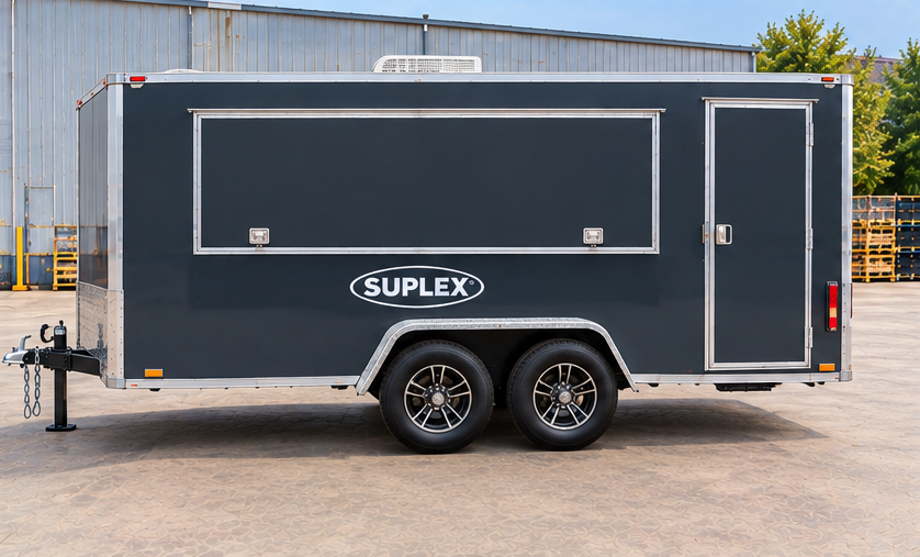 Suplex 8' x 16' Catering Food Trailer – Tandem Axle, Serving Hatch - Image 3