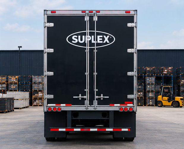 Suplex 28' x 8.5' HGV Box Semi-Trailer – Tri-Axle, Dry Van - Image 2