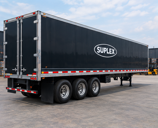 Suplex 28' x 8.5' HGV Box Semi-Trailer – Tri-Axle, Dry Van - Image 4