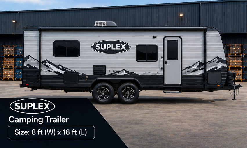 Suplex 16 ft Camping Trailer Caravan – Tandem Axle, Travel Trailer - Image 3