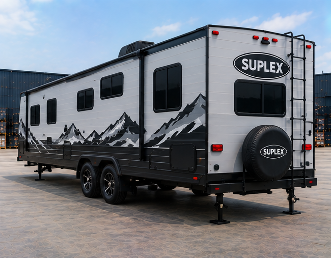 Suplex 18–28 ft Camping Trailer Caravan – Tandem Axle, Travel Trailer - Image 4