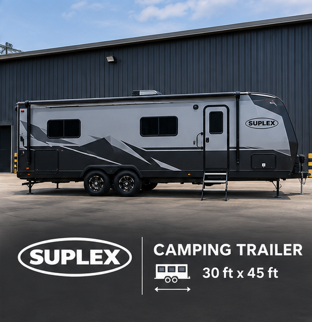 Suplex 30–45 ft Camping Trailer Caravan – Tandem Axle, Travel Trailer - Image 4