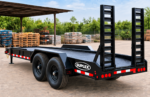 Suplex 8.5' x 18' Car Transporter Trailer – Tandem Axle, Stand-up Ramps - Image 2