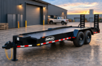 Suplex 8.5' x 36' Car Transporter Trailer – Tandem Axle, Stand-up Ramps