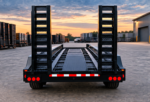 Suplex 8.5' x 53' Car Transporter Trailer – Tandem Axle, Stand-up Ramps - Image 3