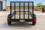 Suplex 5' x 10' Utility Trailer – Tandem Axle, Wood Deck, Ramp Gate - Image 3