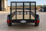 Suplex 4' x 6' Utility Trailer – Single Axle, Wood Deck, Ramp Gate - Image 3