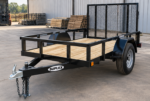 Suplex 4' x 6' Utility Trailer – Single Axle, Wood Deck, Ramp Gate - Image 4
