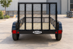 Suplex 4' x 8' Utility Trailer – Single Axle, Wood Deck, Ramp Gate - Image 3