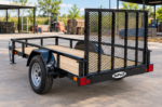 Suplex 5' x 8' Utility Trailer – Single Axle, Wood Deck, Ramp Gate - Image 2